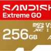 SANDISK Extreme GO microSDXC 256GB 240MB/s