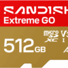 SANDISK Extreme GO microSDXC 512GB 240MB/s