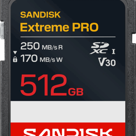 SANDISK Extreme PRO SDXC 512GB 170MB/s