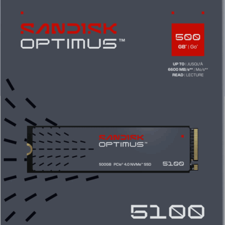 SANDISK Optimus 5100 500GB NVMe SSD