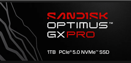 SANDISK Optimus GX PRO 8100 1TB PCIe 5.0 NVMe SSD