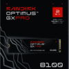 SANDISK Optimus GX PRO 8100 2TB PCIe 5.0 NVMe SSD