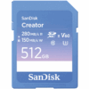 SANDISK SDXC Creator 512GB 150MB/s