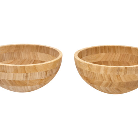 Bamboe schalen (kleine set van 2)