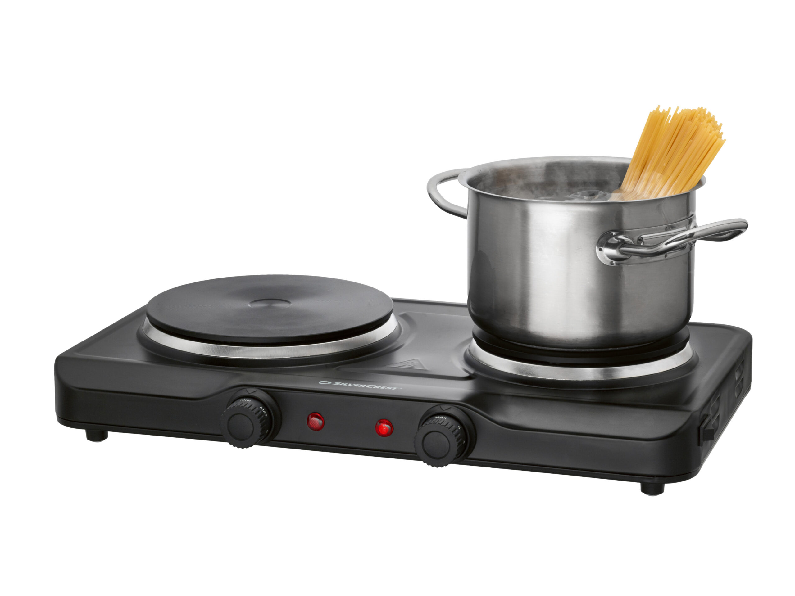 Dubbele kookplaat 1000 W en 1500 W