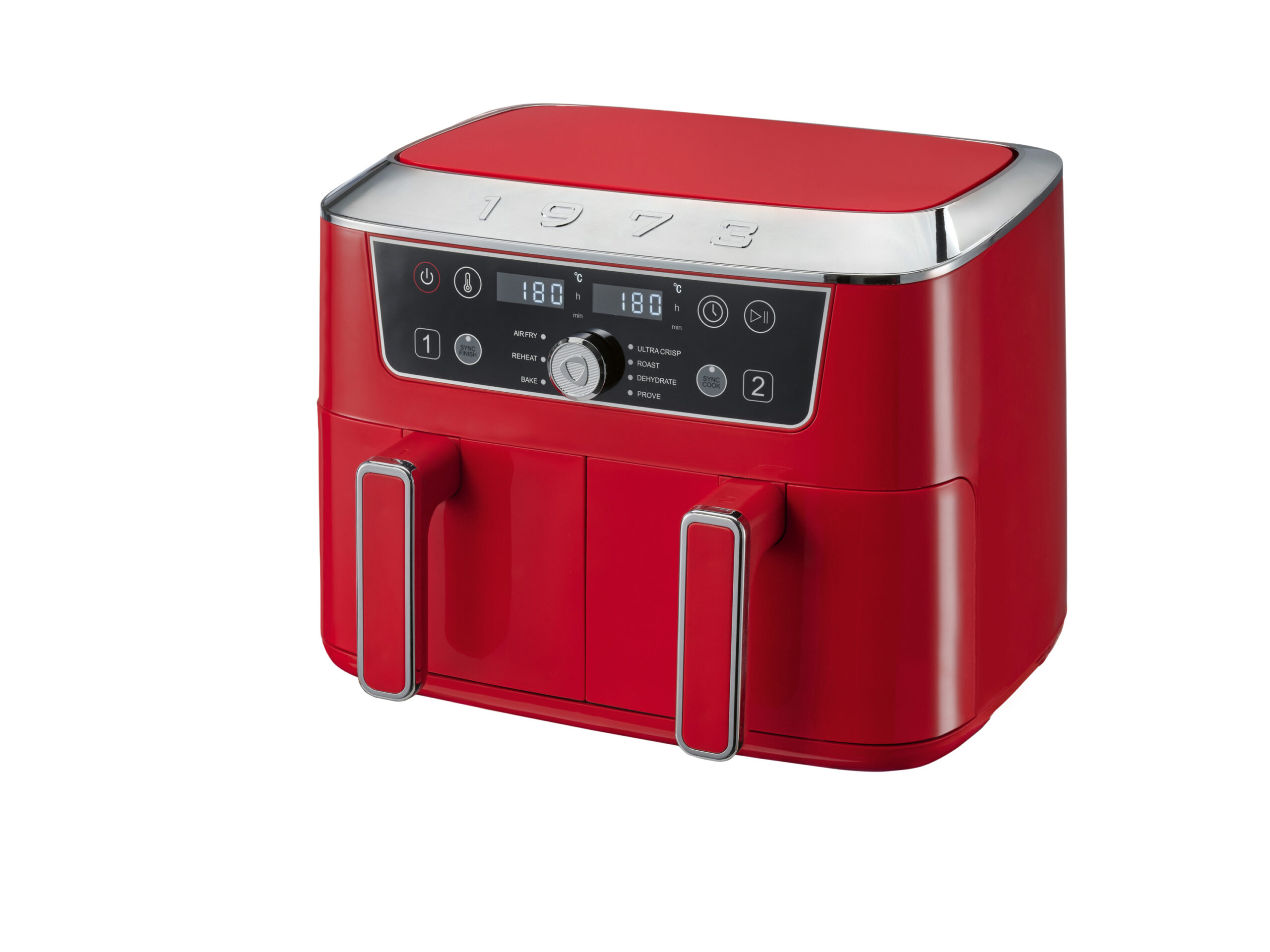 Dubbele zone airfryer SHFDDR 2600 C2 (rood 1973)