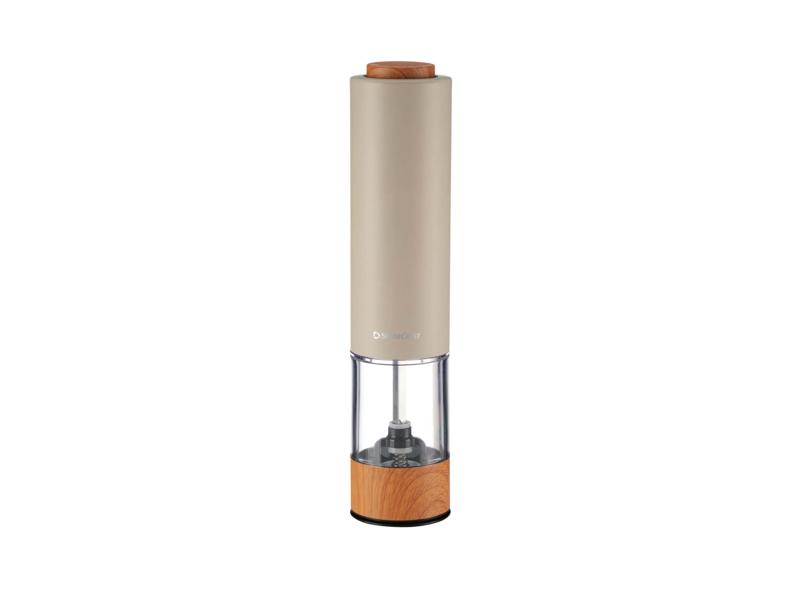 Elektrische peper- en zoutmolen (Beige)
