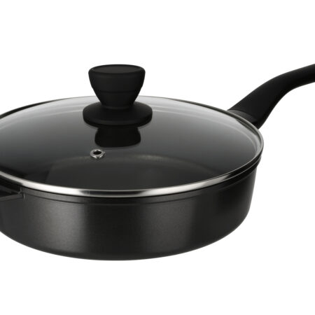 Gegoten aluminium hapjespan 28 cm