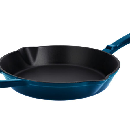 Gietijzeren grillpan of koekenpan (Rond