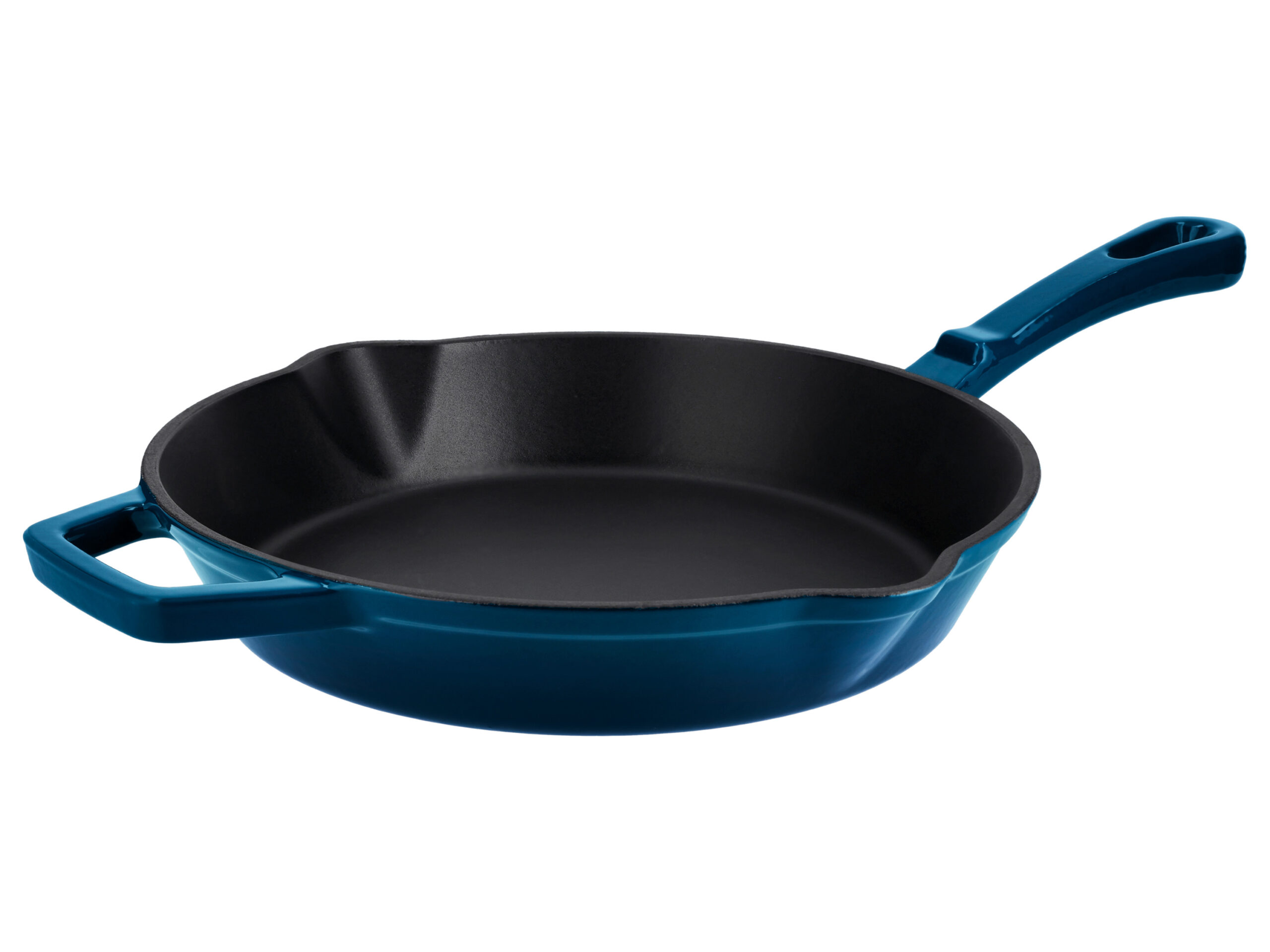 Gietijzeren grillpan of koekenpan (Rond