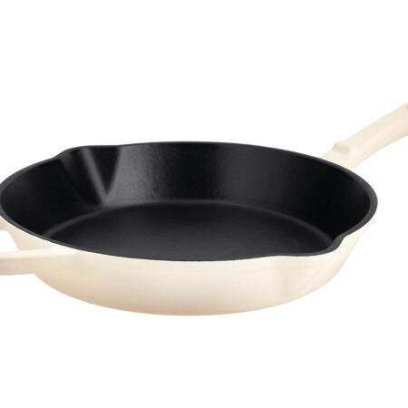 Gietijzeren grillpan of koekenpan (Rond