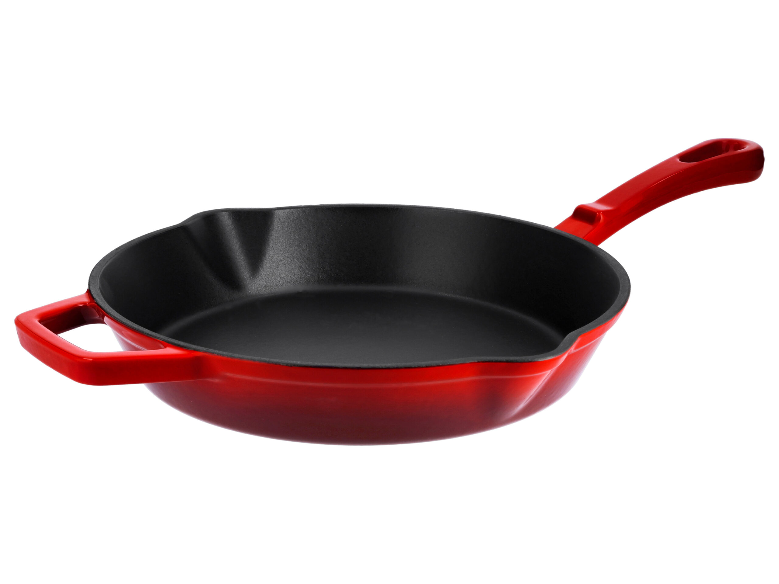 Gietijzeren grillpan of koekenpan (Rond