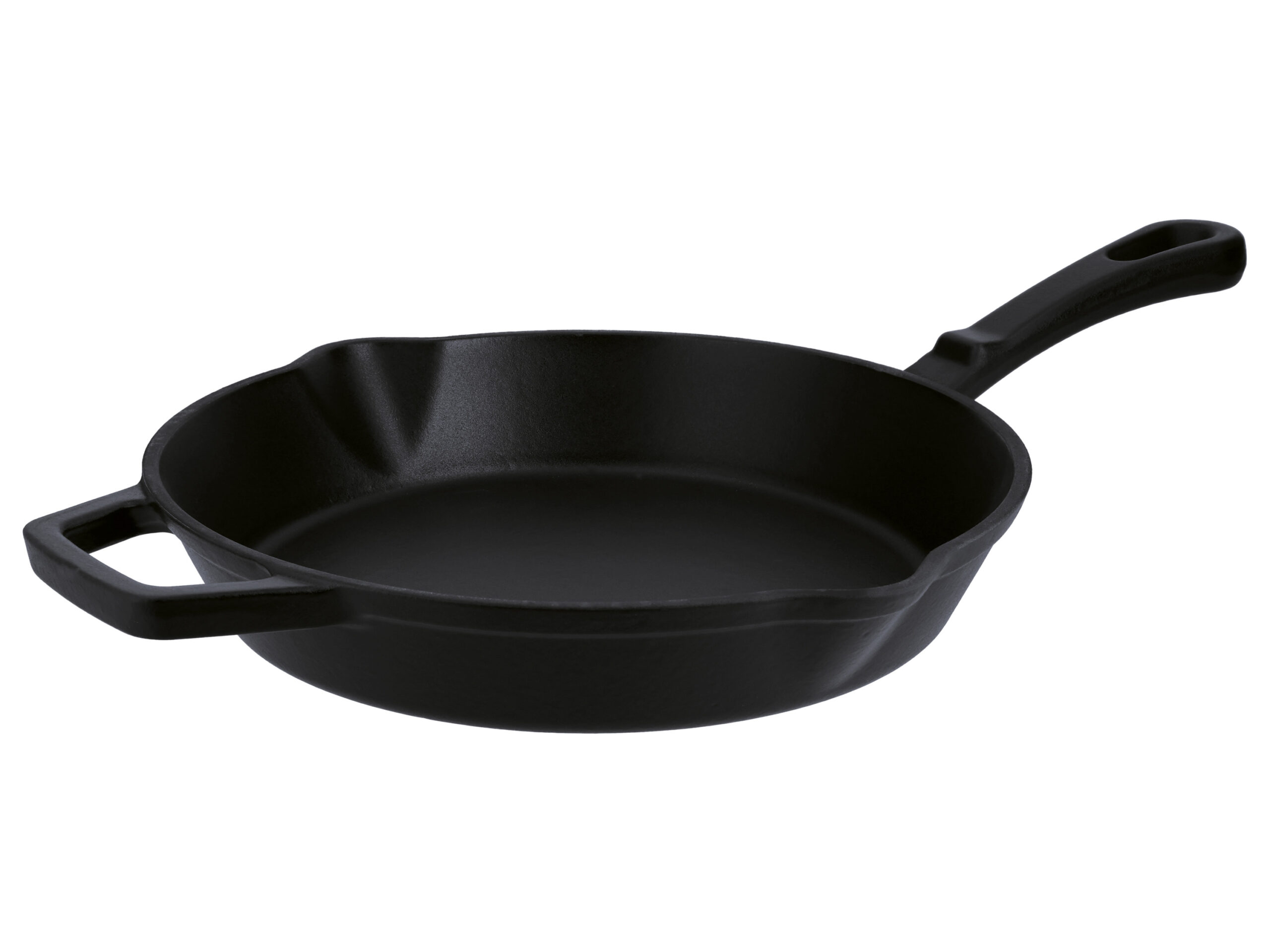 Gietijzeren grillpan of koekenpan (Rond