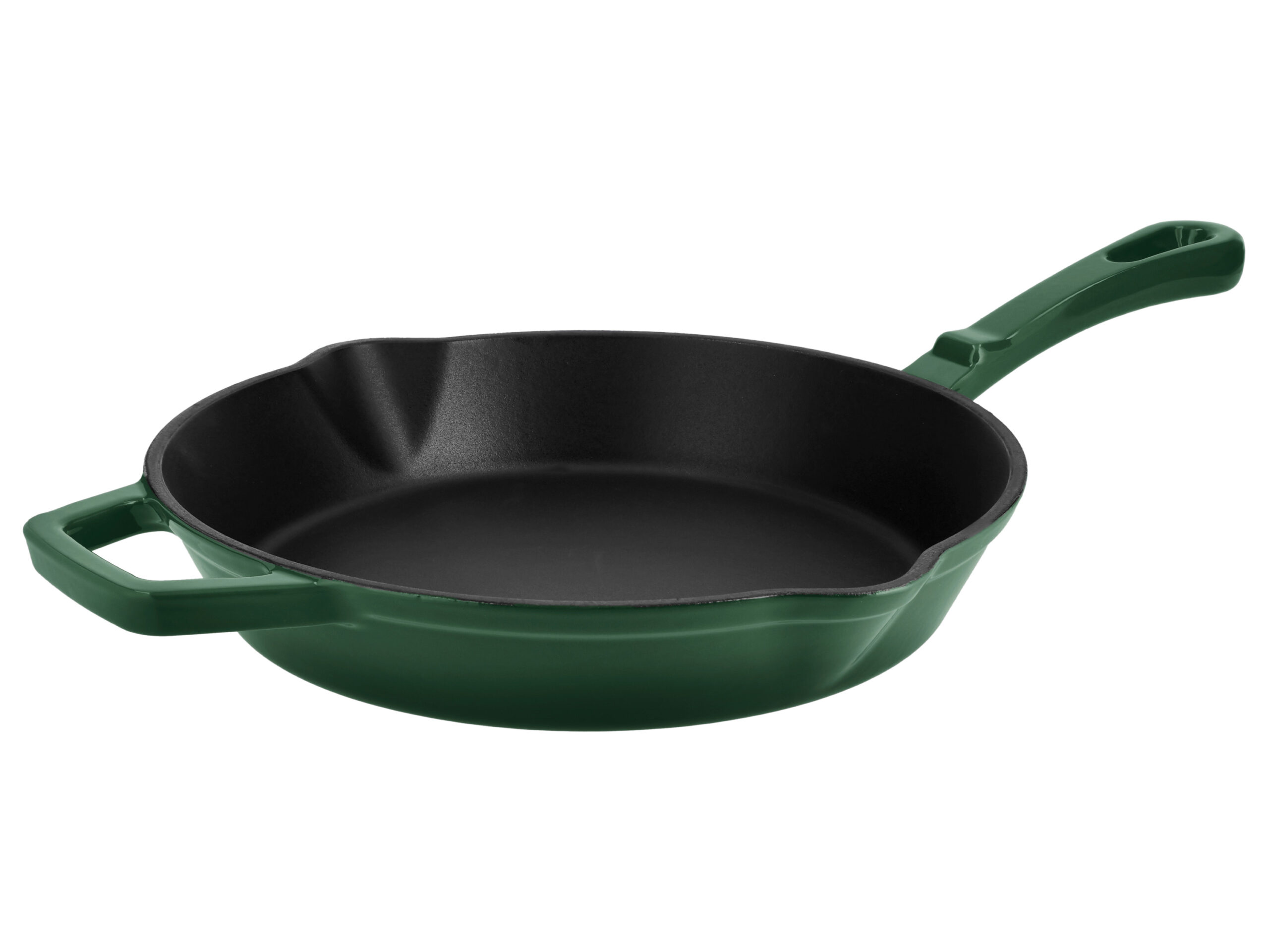 Gietijzeren grillpan of koekenpan (Rond