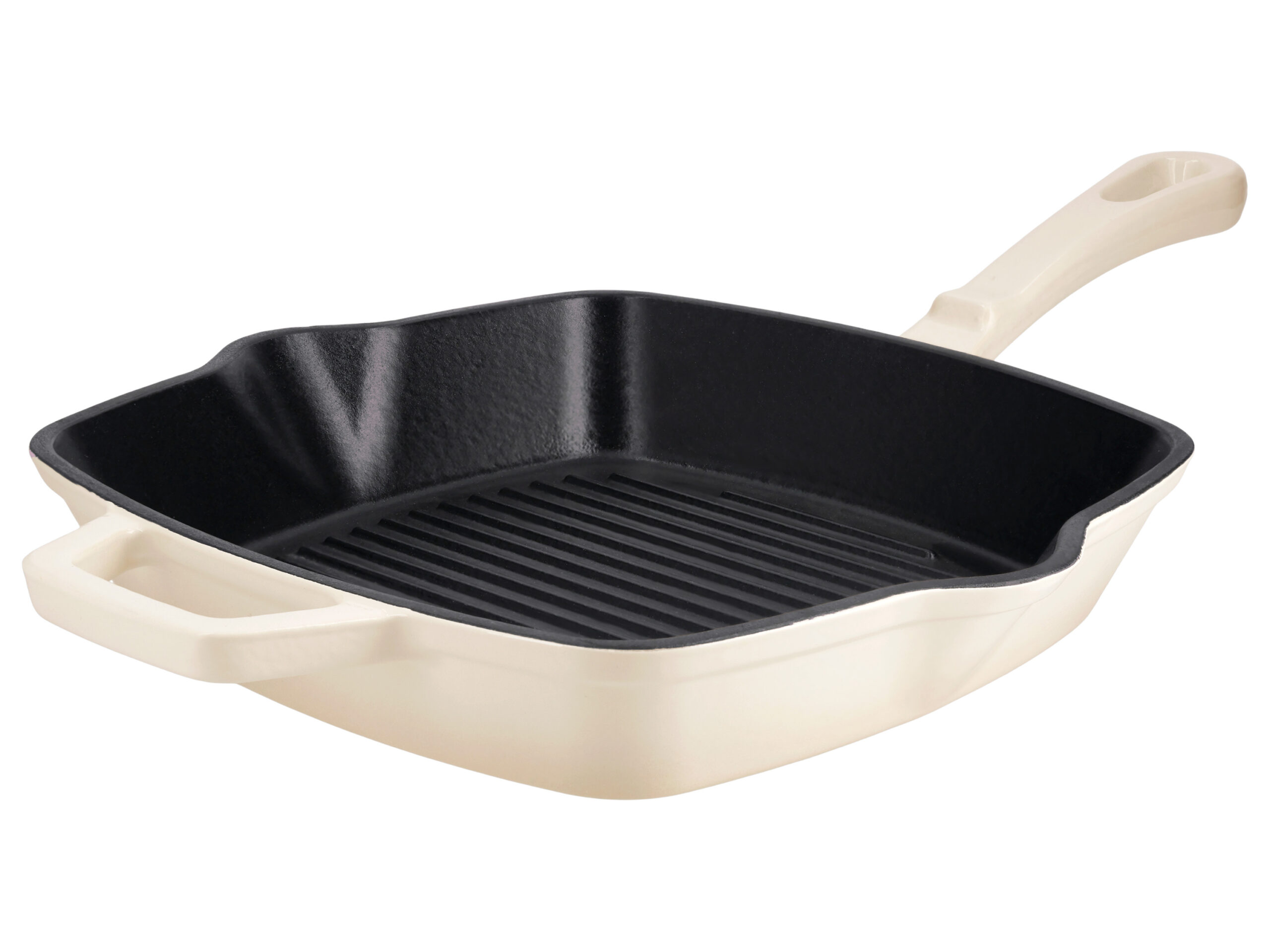 Gietijzeren grillpan of koekenpan (Vierkant