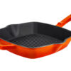 Gietijzeren grillpan of koekenpan (Vierkant