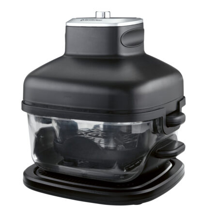 Glazen airfryer met 2 schalen