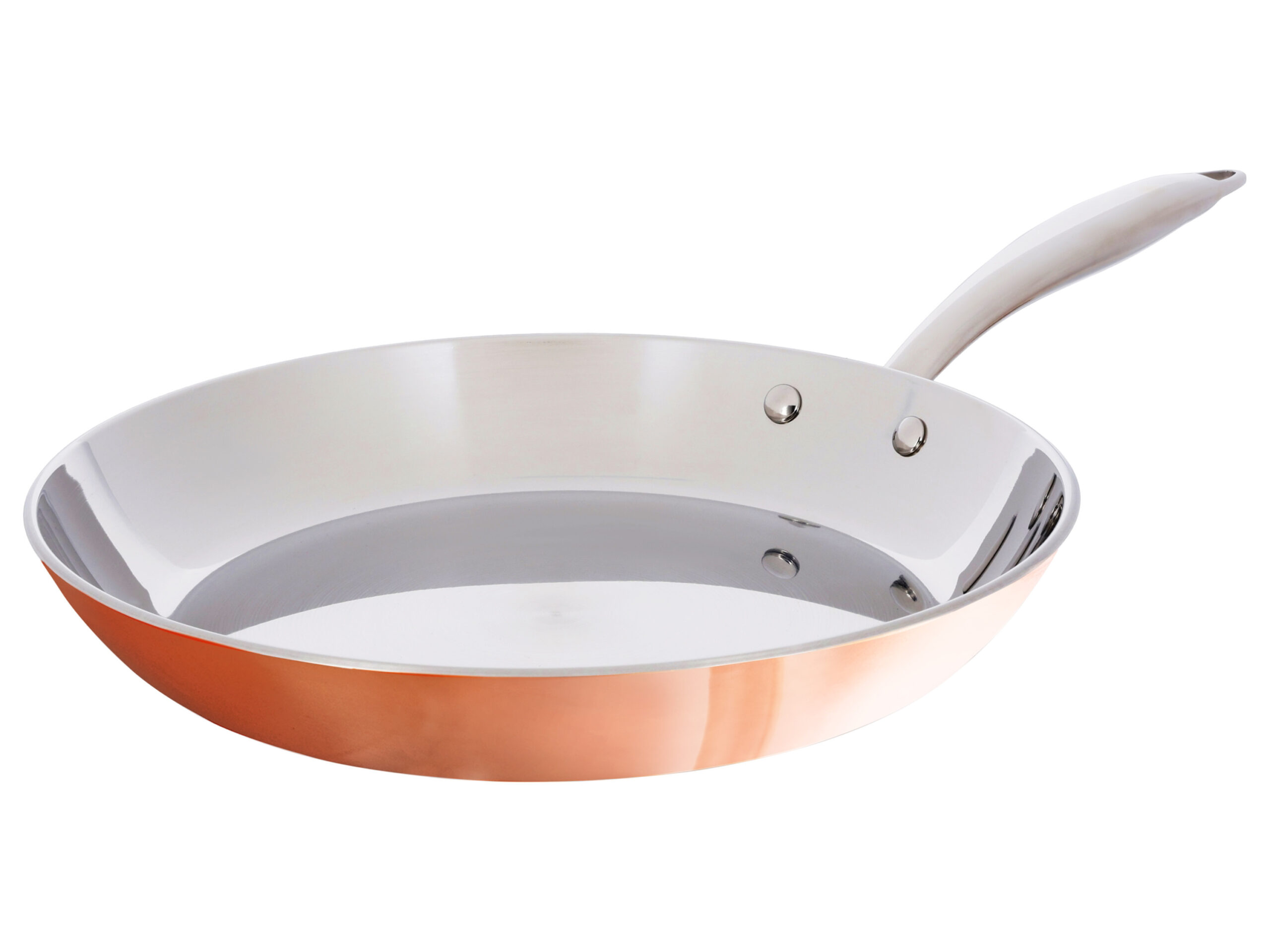 Koperen koekenpan 28 cm