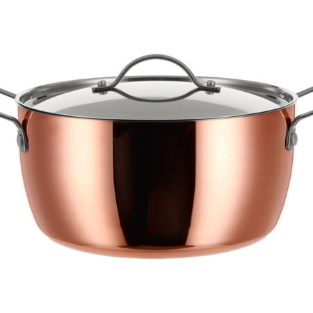 Koperen kookpan 24 cm