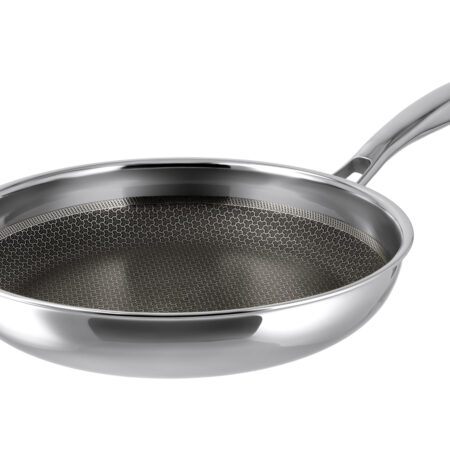 RVS koekenpan Ø28 cm - 3-laags