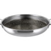 RVS serveerpan Ø28 cm - 3-laags