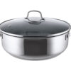 Rvs braadpan 28 cm (Niet gecoat)