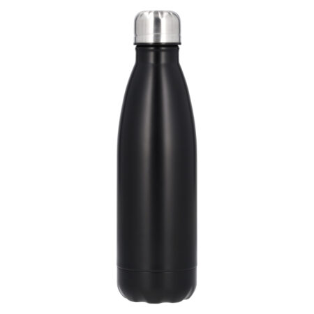 Rvs thermosfles 500 ml (Zwart)