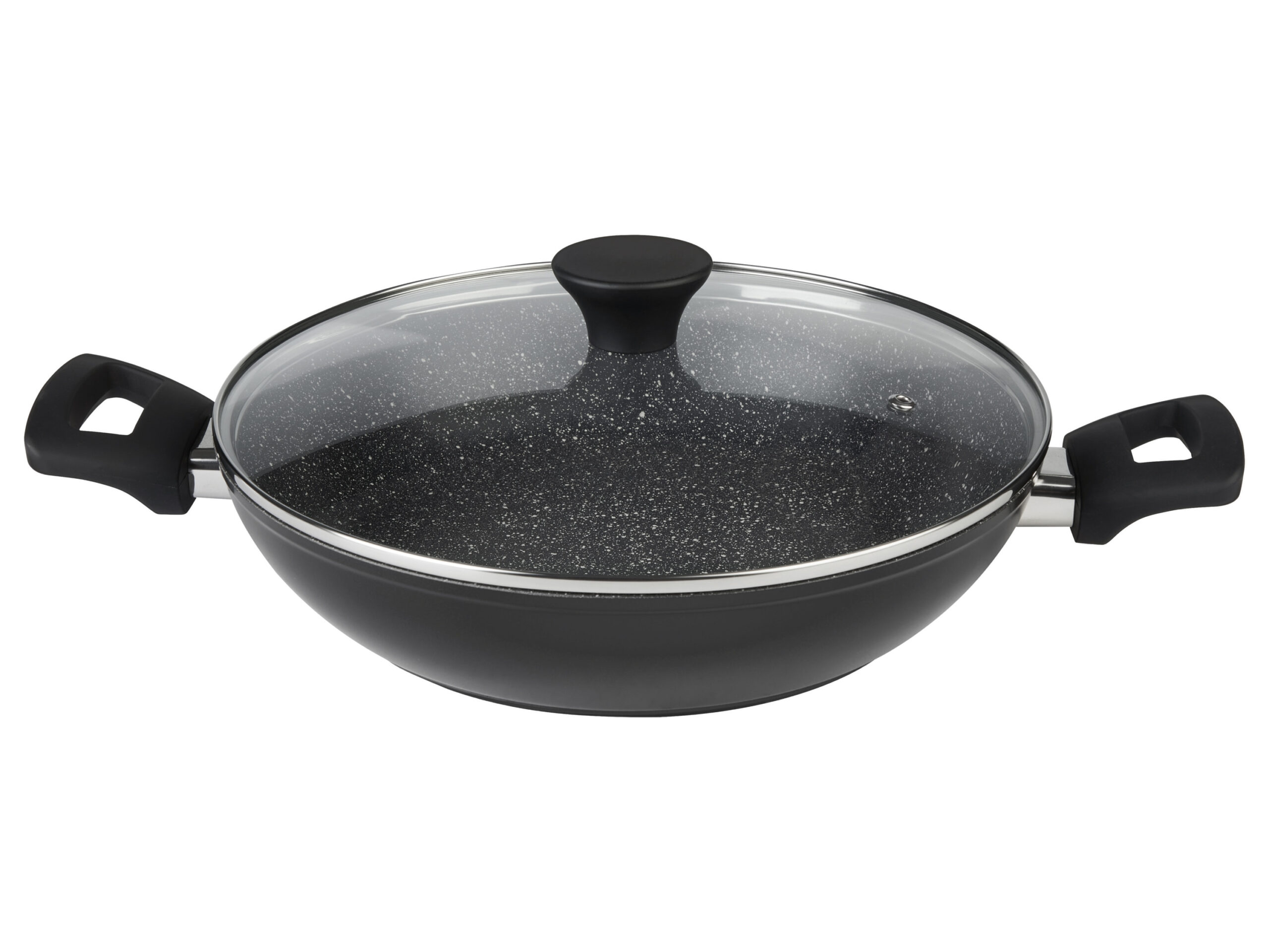 Serveerpan Ø28 cm (Zwart)