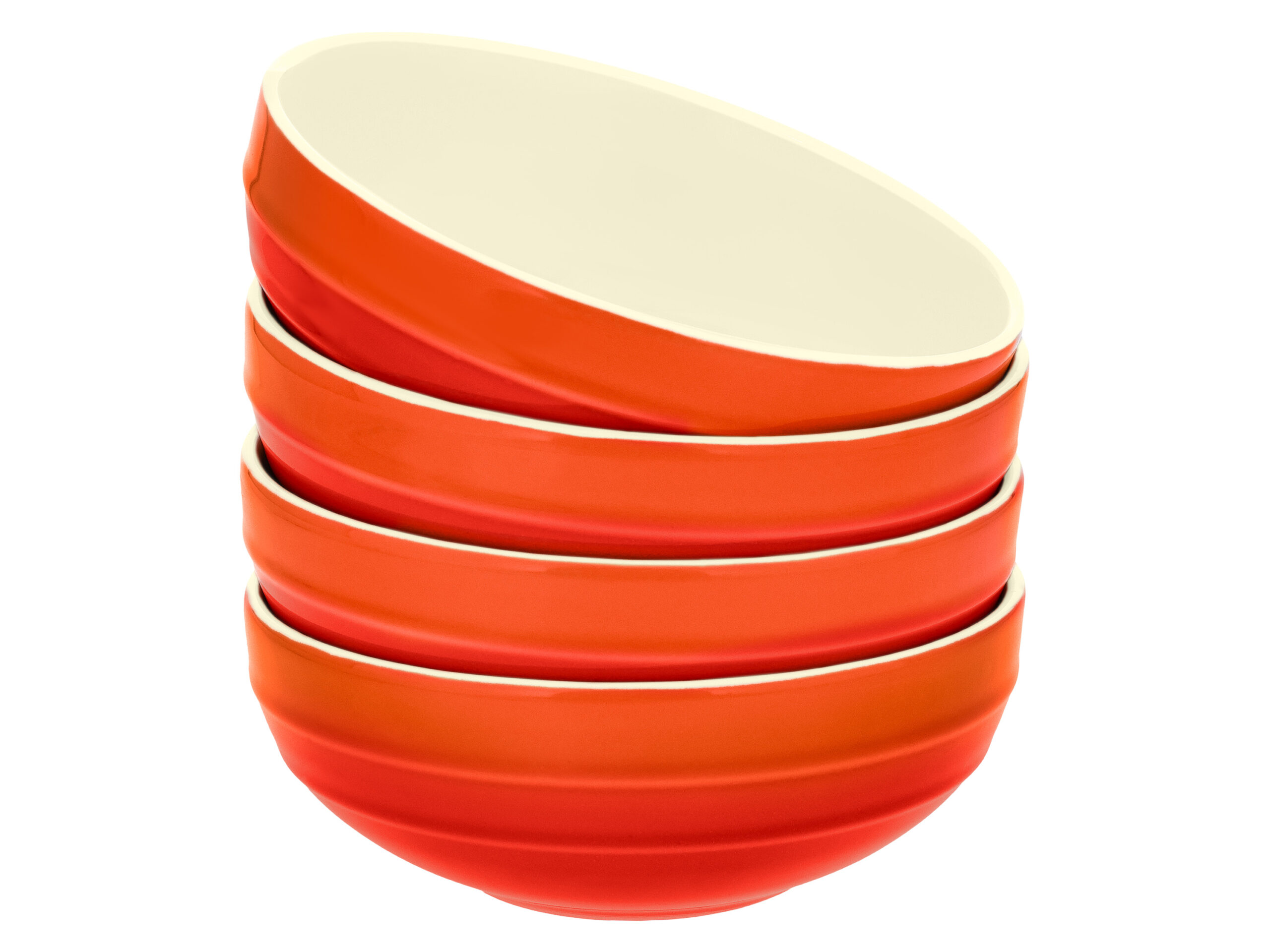 Serveerschaal of 4 schalen (Snackschaal set van 4