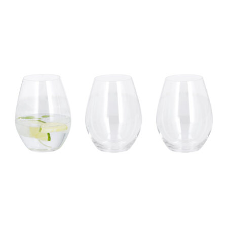 Set van 2 wijnglazen of 3 waterglazen - kristalglas