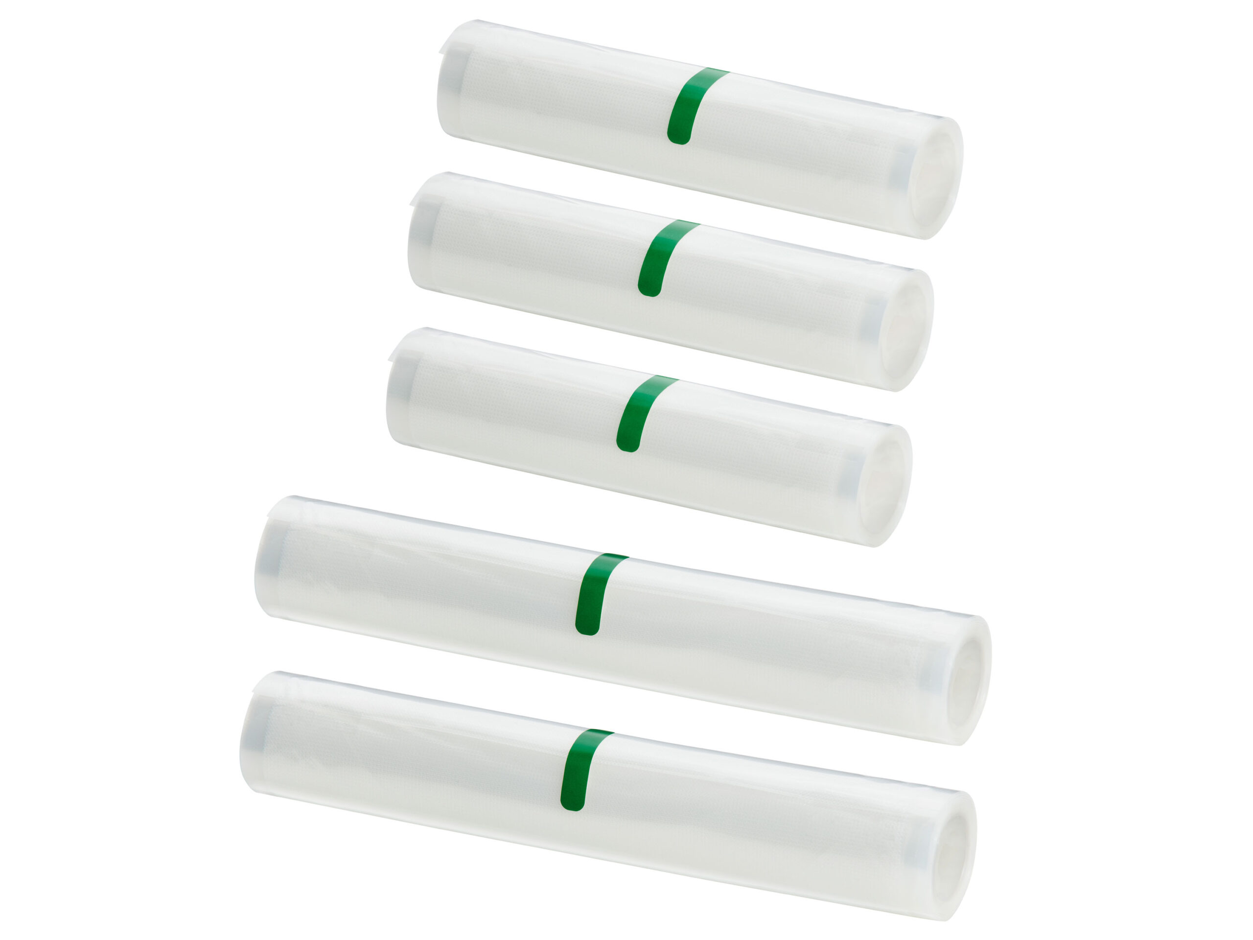 Set van 5 rollen vacumeerfolie