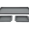 Siliconen bakvormen (Bakmat set van 3)