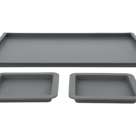 Siliconen bakvormen (Bakmat set van 3)