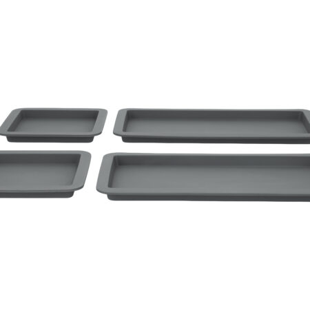 Siliconen bakvormen (Bakmat set van 4)