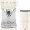SMEG ECF12CREU Creme + melkopschuimer