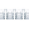 4 whiskyglazen of 4 long drink glazen (Whisky)