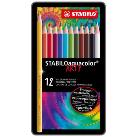 STABILO Aquacolor potloden 12 kleuren | Stabilo