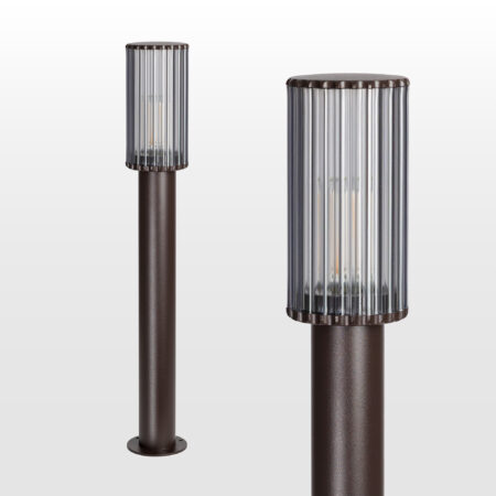 Sablon 2 Tuinlamp Zwartbruin 60cm