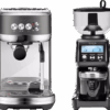 Sage The Bambino Plus Black Stainless + Koffiemolen