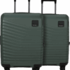 Samsonite Intuo Expandable Spinner 55cm Duo Pack Olive Green