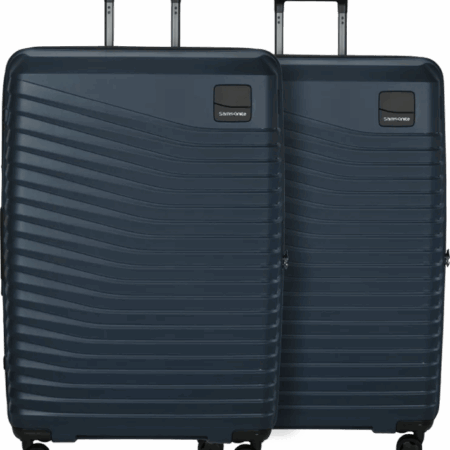 Samsonite Intuo Expandable Spinner 81cm Duo Pack Blue Nights