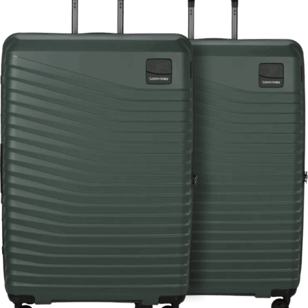 Samsonite Intuo Expandable Spinner 81cm Duo Pack Olive Green