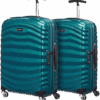 Samsonite Lite-Shock Spinner 55cm Duo Pack Petrol Blue