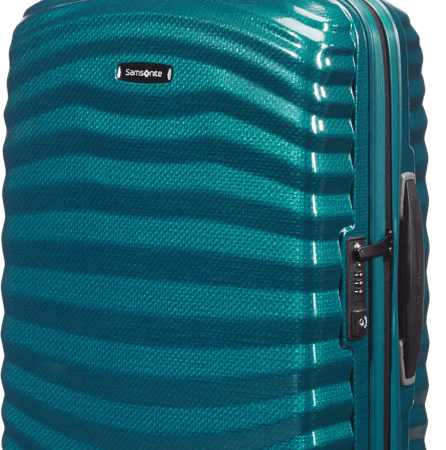 Samsonite Lite-Shock Spinner 55cm Petrol Blue