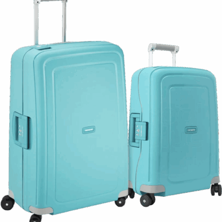 Samsonite S'Cure Spinner 55+75cm Aqua Blue