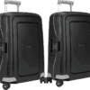 Samsonite S'Cure Spinner 55cm Duo Pack Black