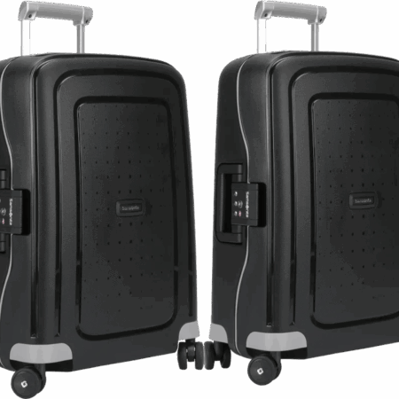 Samsonite S'Cure Spinner 55cm Duo Pack Black