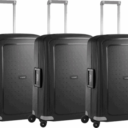 Samsonite S'Cure Spinner 69cm Black Triple Kofferset