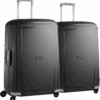 Samsonite S'Cure Spinner 75cm Duo Pack Black