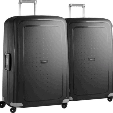 Samsonite S'Cure Spinner 81cm Duo Pack Black
